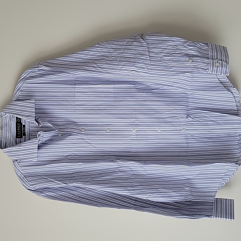 Lauren Ralph Lauren Men's Long Sleeve Non-Iron Shirt- Size 16.5